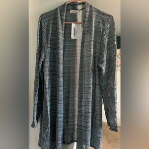 Chris & Carol Open-Front Knit Cardigan